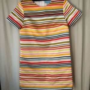 ‼️ SOLD ‼️ CeCe Colorful Striped Rainbow Dress